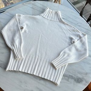 ‼️MOVING SALE‼️ White Turtleneck